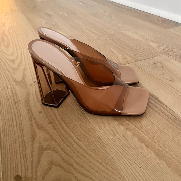 Zara vinyl sandal heels - Picture 5 of 6